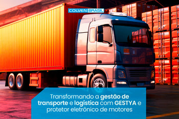 Transformando a gestão de transporte e logística com GESTYA e protetor eletrônico de motores