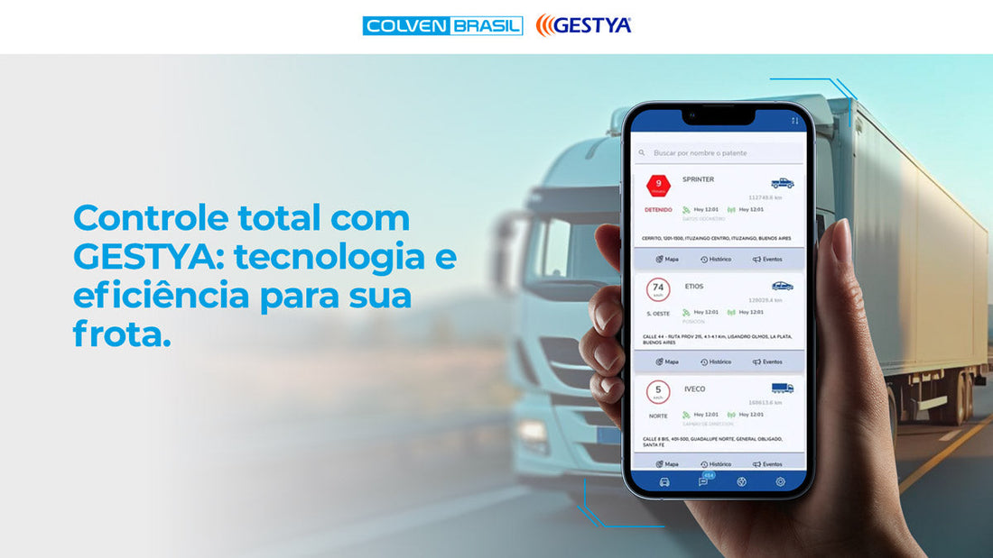 Controle total com GESTYA Telemetria: tecnologia e eficiência para sua frota